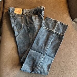 Levi's Men's 527 Low Bootcut Jeans in Classic Blue size 31x34